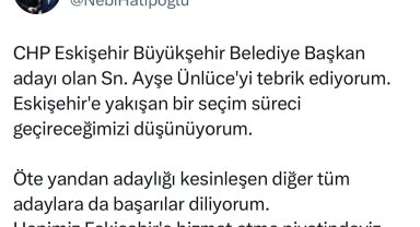 Hatipoğlu rakibini herkesten önce kutladı