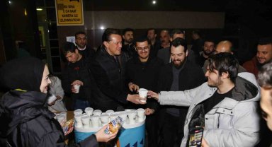 Hatipoğlu'ndan öğrencilere sıcak sürpriz