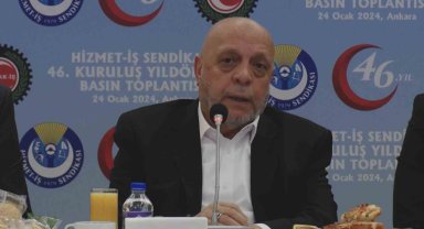 HİZMET-İŞ Genel Başkanı Arslan: "Kamu Çerçeve Protokolü'nde ek protokol ile düzenleme istiyoruz"