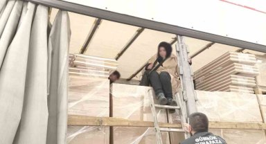 İpsala Gümrük Kapısı'nda 8 düzensiz göçmen yakalandı