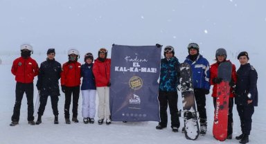 Jandarmadan Erciyes'te tatilcilere KADES bilgilendirmesi