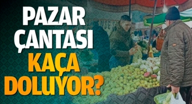 Karaman'da pazar çantası kaça doluyor?
