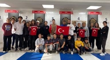 Karaman’da şehit anısına dart turnuvası düzenlendi