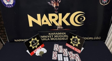 Karaman’da uyuşturucu operasyonu: 1 tutuklama