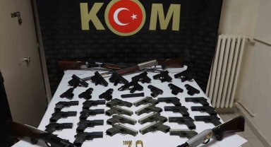 Karaman'da silah operasyonu: 4 tutuklama