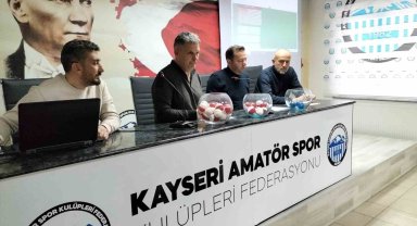 Kayseri U17 Ligi fikstür çekimi yapıldı