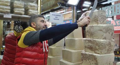 Kışın tahin helvası satışları on katına kadar artıyor