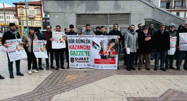 Konya esnafından "Bir Günlük Kazancım Gazze'ye" projesi