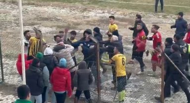 Konya'da amatör küme maçında kavga: 2 yaralı