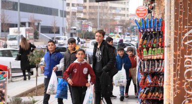 Konya'da çocukların Şivlilik sevinci