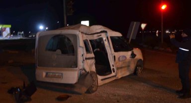 Konya'da tır ile hafif ticari araç çarpıştı: 1 yaralı