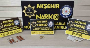 Konya'da uyuşturucu operasyonu: 4 gözaltı