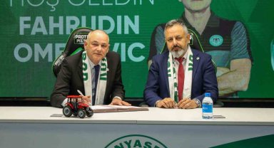 Konyaspor, teknik direktör Fahrudin Omerovic ile resmi sözleşme imzaladı