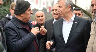 Mansur Yavaş taksici esnafı ile bir araya geldi