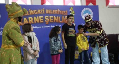 Melikgazi'nin çocuklara özel karne şenliği Danışment ile devam etti