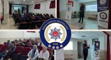 Niğde'de Gençlere 'SİBERAY Eğitimi' Verildi