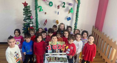 Odunpazarı kreşlerinde yeni yıl kutlandı
