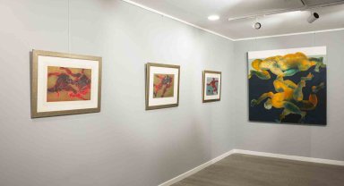 Oktay Anılanmert'in sergisi İş Sanat Ankara Sanat Galerisi'nde açıldı