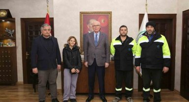 Örnek davranış sergileyen Odunpazarı Belediyesi personeline teşekkür