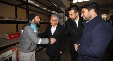 RECEP HOCA SANAYİ GEZİLERİNİ SÜRDÜRDÜ