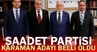 Saadet Partisi Karaman Belediye Başkanı Adayı Belli Oldu
