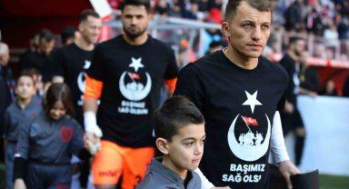 Samsunspor - Sivasspor maçında şehitler unutulmadı