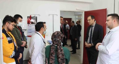 Sarıoğlan'da sağlık hizmetleri yerinde değerlendirildi