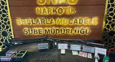 Sivas'ta uyuşturucuya geçit yok: 1 tutuklu