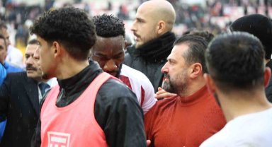 Sivasspor - Gaziantep FK maçı sonrası gerginlik