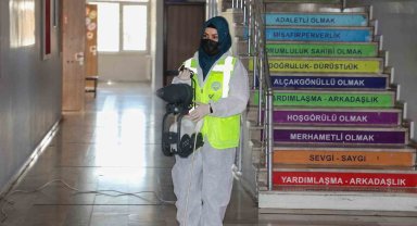 Talas Belediyesi, okulları 2. döneme hazırlıyor