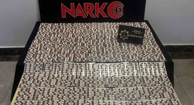 Uyuşturucu hap olarak kullanılıyor, 2 bin 576 adet ele geçirildi
