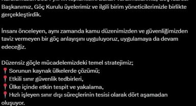 Yılın ilk 'Göç Kurulu' toplantısı gerçekleştirildi