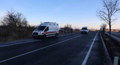 Yol buzlandı, kazalar art arda geldi