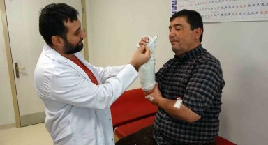 Yozgat'ta kar ve buzlanma düşmeye bağlı kırık vakalarını artırdı