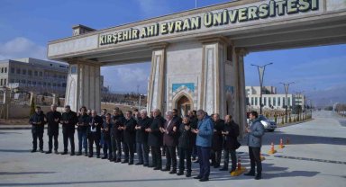 Ahi Evran Üniversitesi yeni nizamiye kapısı açıldı