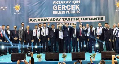 AK Parti Aksaray ilçe ve belde belediye başkan adayları tanıtıldı