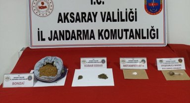 Aksaray jandarmadan uyuşturucu operasyonu: 1 tutuklama