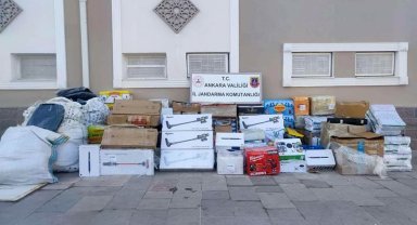 Ankara'da 5 milyon liralık gümrük kaçağı malzeme ele geçirildi