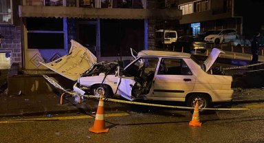 Ankara'da iki otomobil çarpıştı: 1 ölü, 2 yaralı