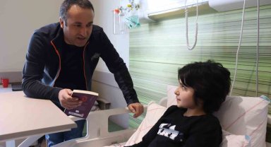 Aysima çok istediği öğretmenlerine kavuştu