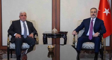 Bakan Fidan, Haşdi Şabi Heyeti Başkanı Feyyad ile görüştü