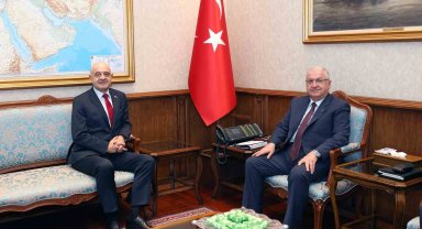 Bakan Güler Polonya'nın Ankara Büyükelçisi Lang'ı kabul etti