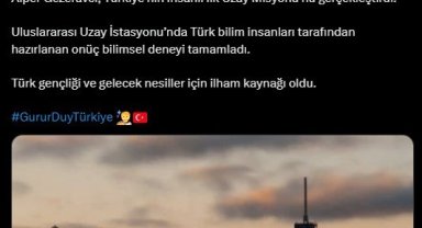 Bakan Kacır: "Adam dönüyor"
