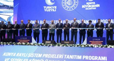 Bakan Uraloğlu: "Konya'ya 55,6 kilometre raylı sistem hattı kazandırılacak"