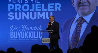 Başkan Büyükkılıç, 5 yılda yapılacak projeleri anlattı