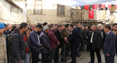 BAŞKAN KALAYCI ŞEHİDİMİZİN CENAZESİNE KATILDI