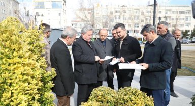 Başkan Palancıoğlu: "Şehir merkezine nefes olacak parkımızda peyzaj çalışmaları başladı"