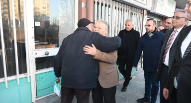 Büyükkılıç'tan Mustafa Kemal Paşa Bulvarı'nda esnaf ziyareti