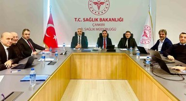 Çankırı'da sağlık hizmetleri istişare edildi