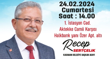 CHP ADAYI SERTÇELİK SEÇİM BÜROSUNU AÇIYOR